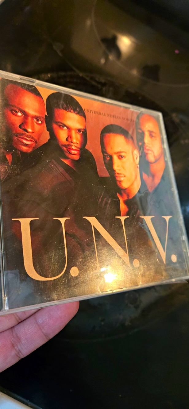✨ 💿 Sealed U.N.V. Universal Nubian Voices CD Album 1995 Maverick R&B/Soul